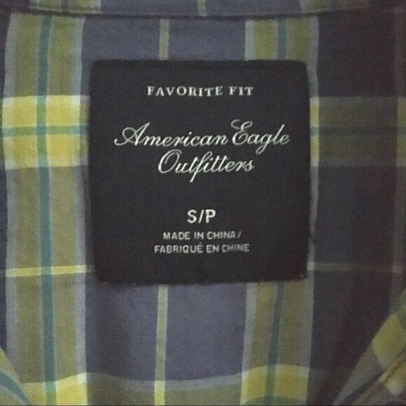 American Eagle favorite fit snap front top S - Picture 7 of 8